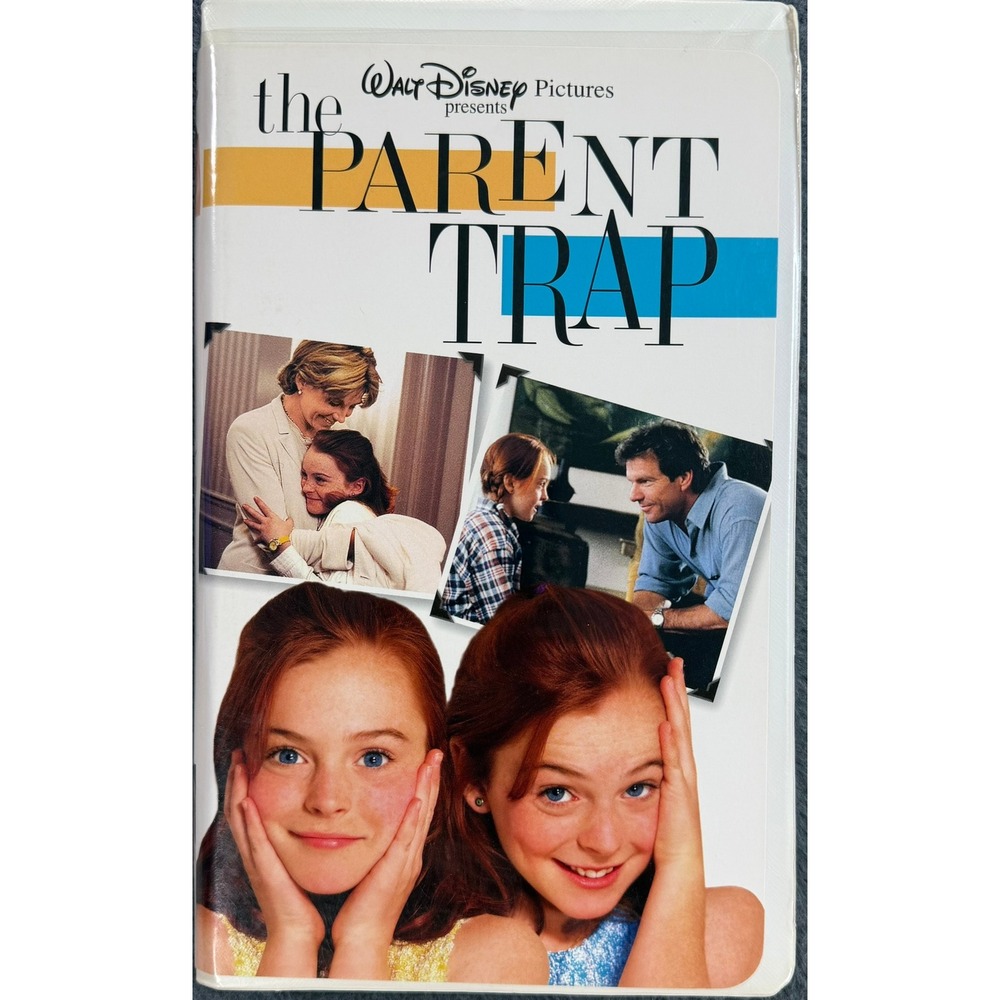 The Parent Trap VHS 1998 Lindsay Lohan Walt Disney Home Video Clamshell PG